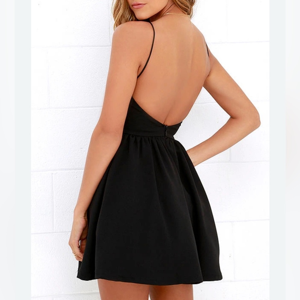 LULUS SKATER MINI DRESS